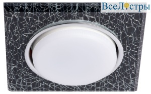 Встраиваемый светильник Эра DK LD50 WH/BK Б0057469