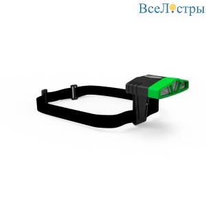 Налобный светодиодный фонарь Gauss аккумуляторный 30х50 180 лм GF406
