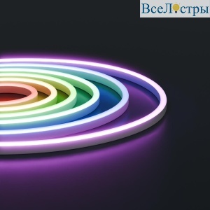 Гибкий неон Apeyron 220В, 6Вт/м, RGB, smd 5050, 80д/м, 10*18мм, 50м, IP65 17-49