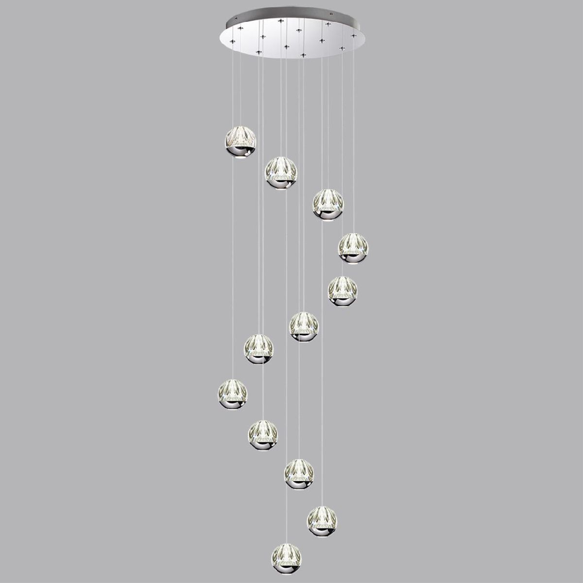 каскадная люстра odeon light l-vision sono 5100/60l