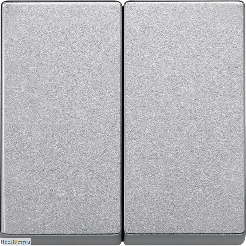 клавиша двойная schneider electric merten system m mtn433560