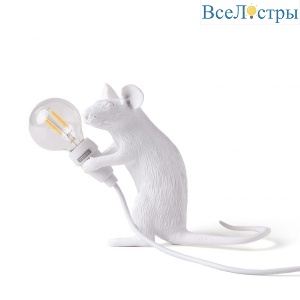 Настольная лампа Mouse Lamp Sitting USB Seletti