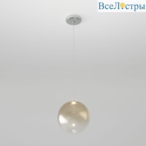 Подвесной светильник Eurosvet Wonder 50230/1 LED янтарный a058631
