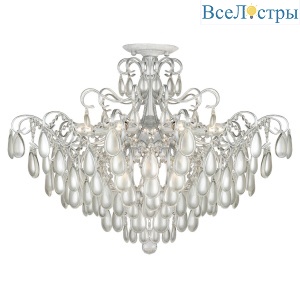 Потолочная люстра AM Group MONICA PL9 SILVER