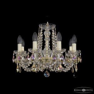 Подвесная люстра Bohemia Ivele Crystal 1402/8/160 G R801