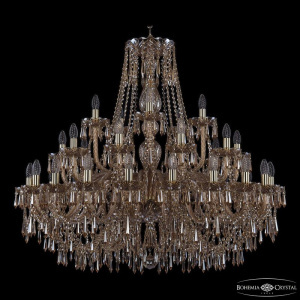 Подвесная люстра Bohemia Ivele Crystal 1403/20+10+5/400 G M721