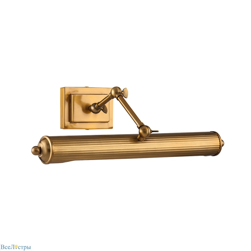 подсветка для картин delight collection luca km0919w-2 brass