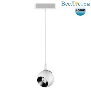 Трековый подвесной светодиодный светильник для низковольтного шинопровода Novotech Shino Smal 359099