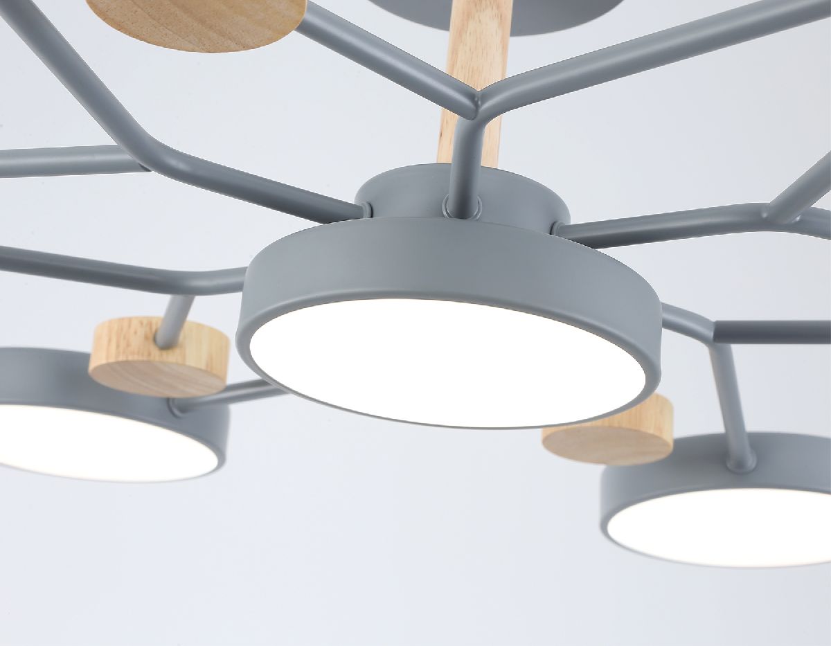 люстра на штанге ambrella light linetech comfort fl4865