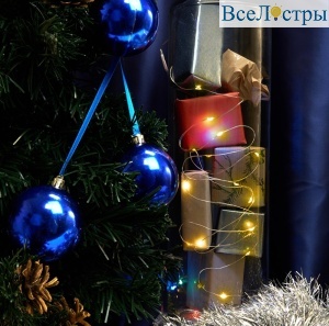 Светодиодная гирлянда линейная Роса Feron CL588 51439