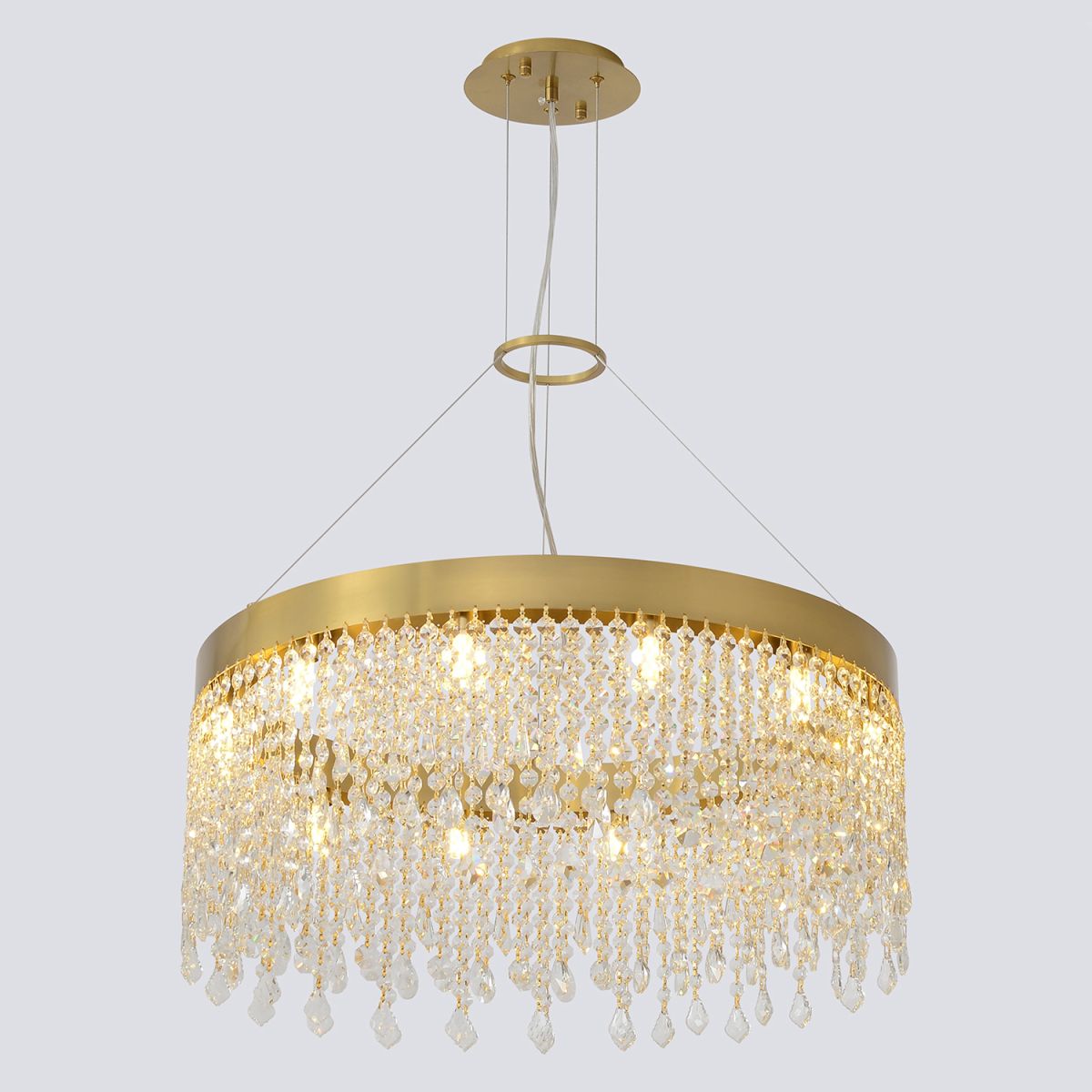 подвесная люстра crystal lux aqua sp12