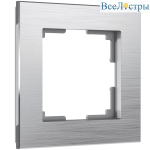 Рамка на 1 пост Werkel Aluminium алюминий W0011706 4690389157974