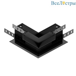 Коннектор L-образный для встраиваемого магнитного шинопровода Arte Lamp Linea-Accessories A487706