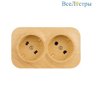 Розеточный блок двойной б/з Legrand Quteo 782281