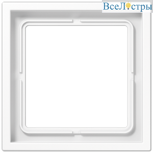 Рамка одноместная Jung LSZ981BFWW