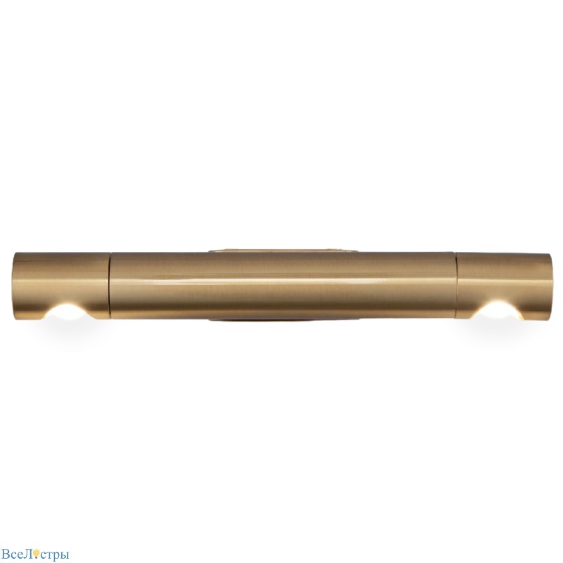настенный светильник eurosvet tybee 40161 led латунь a063049