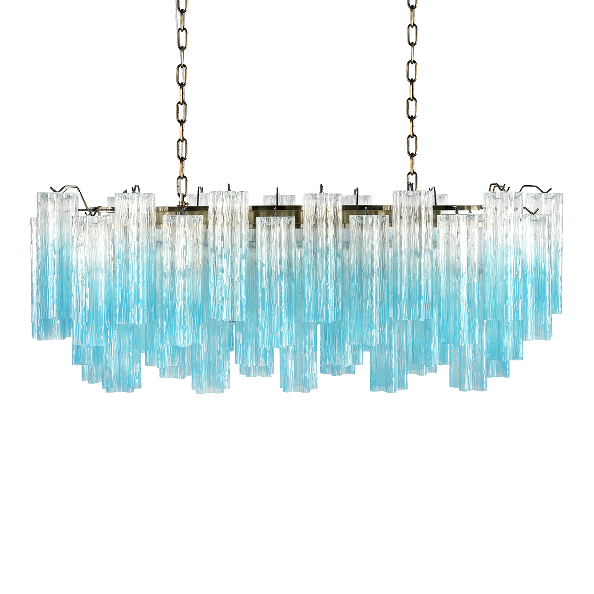 подвесная люстра loft it murano 10580/1000r clear blue