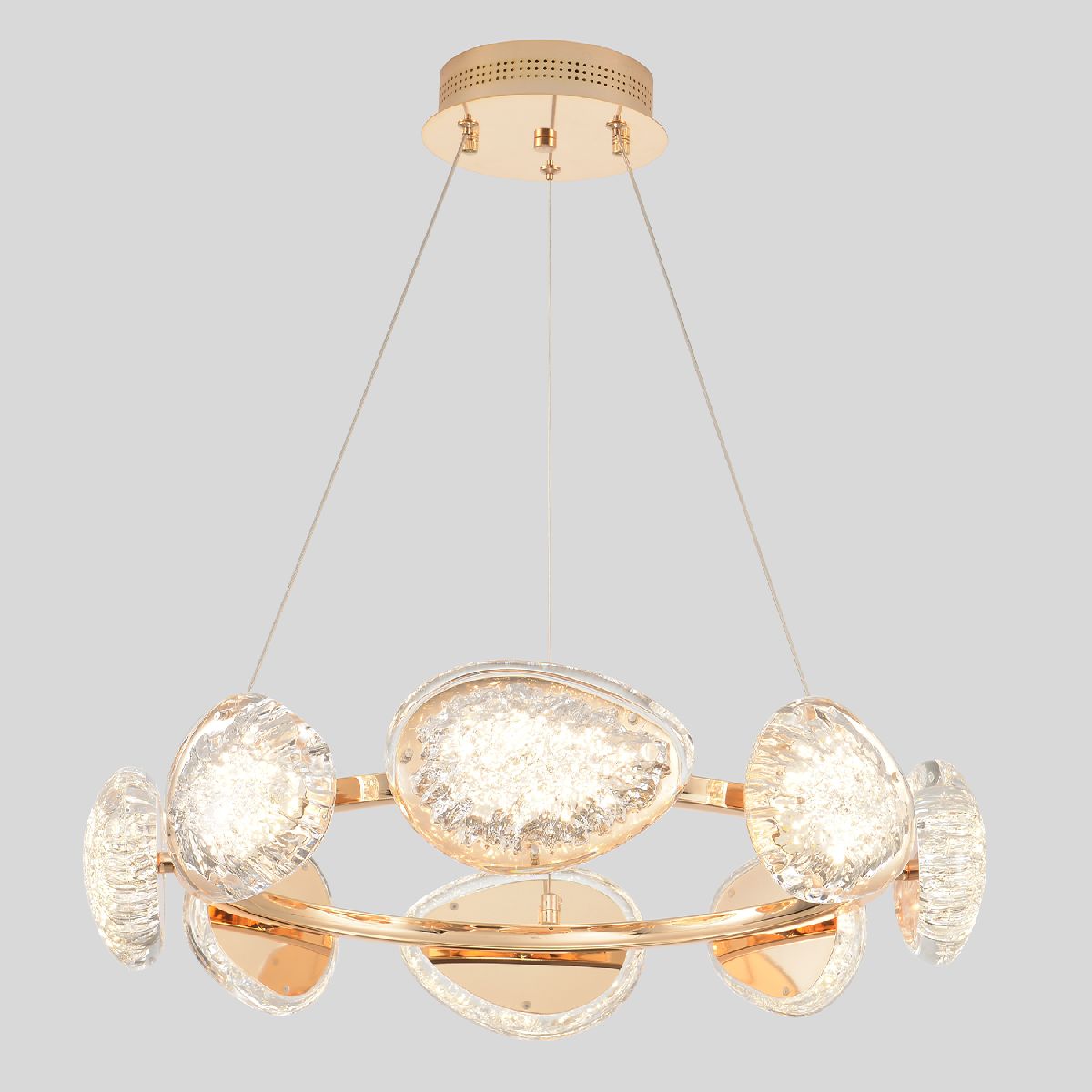 подвесная люстра crystal lux felicidad sp64w led