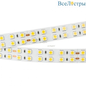 Светодиодная лента Arlight RT 2-5000 24V Warm2700 2x2 (5060, 720 LED, LUX) 012443