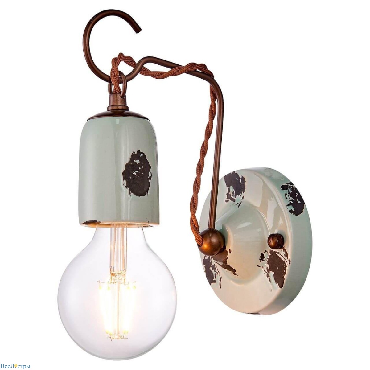 бра lussole loft vermilion grlsp-8158