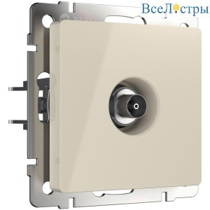 ТВ-розетка оконечная Werkel слоновая кость W1183003 4690389155802