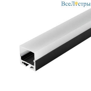 Профиль с рассеивателем Arlight SL-LINE-2011M-2500 BLACK+OPAL SQUARE 027993