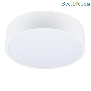 Накладной светильник Uniel ULO-K40A 30W/4000К/R40 IP40 WHITE UL-00012599