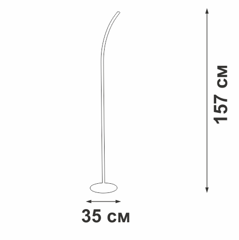торшер vitaluce v2702-8/1p