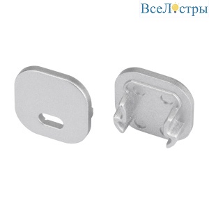 Комплект заглушек Arlight LINE-D-1515 SQUARE (Пластик) 061521