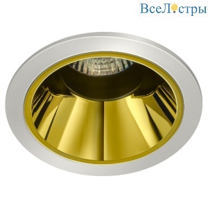 Встраиваемый светильник AM Group AM329 WH+GOLD