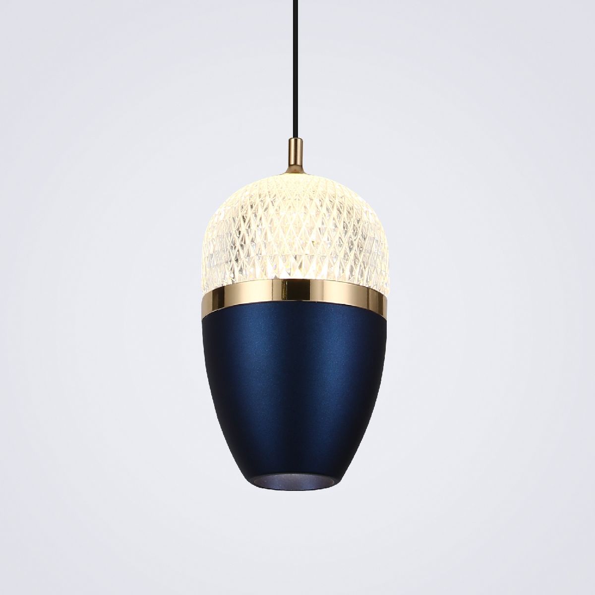 подвесной светильник led4u l8754-1 bl