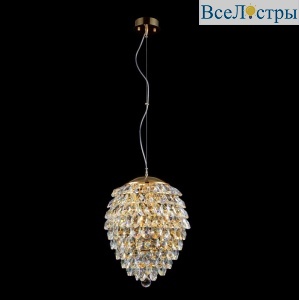 Подвесной светильник Crystal Lux Charme SP6 Gold/Transparent