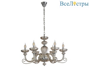 Подвесные люстры Newport 8626/C chrome cognac М0071597