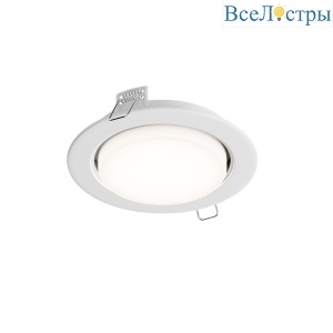 Встраиваемый светильник Orbit HSBL_0131 IP20, 15Вт, GX53, белый