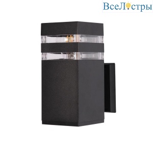 Уличный настенный светильник Arte Lamp Heather A4413AL-1BK