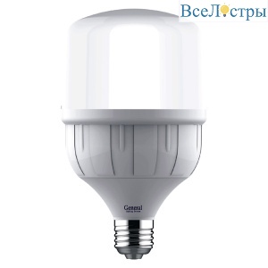 Светодиодная лампа General GLDEN-HPL-65-230-E27-6500 660008