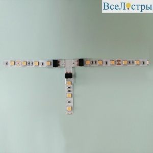 Коннектор для одноцветной светодиодной ленты 3528/2835/5050/5630 8-10мм Apeyron 12/24В 2шт 09-64