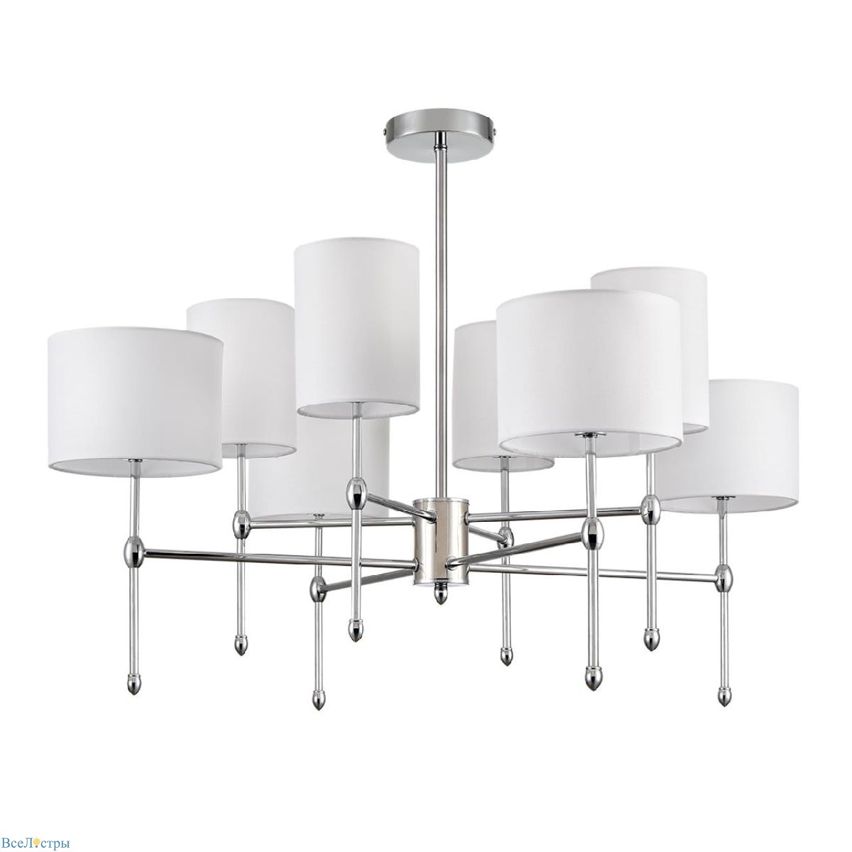 люстра на штанге lumion latti 6589/8c