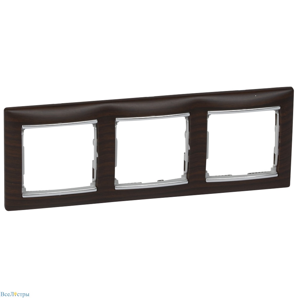 рамка трехместная legrand valena classic 696732
