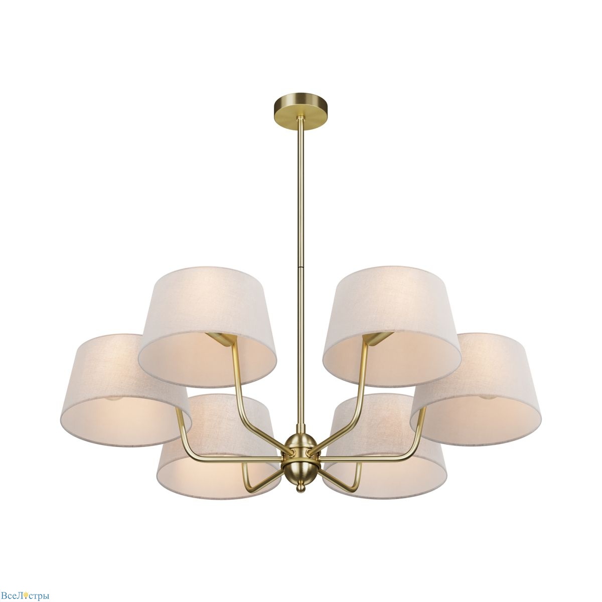 люстра на штанге maytoni modesto mod360pl-06bs