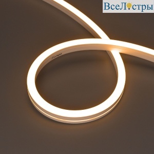 Светодиодная герметичная лента Arlight MOONLIGHT-SIDE-A140-12x17mm 24V Warm2400 (9.6 W/m, IP67, 5m, wire x2) 042782