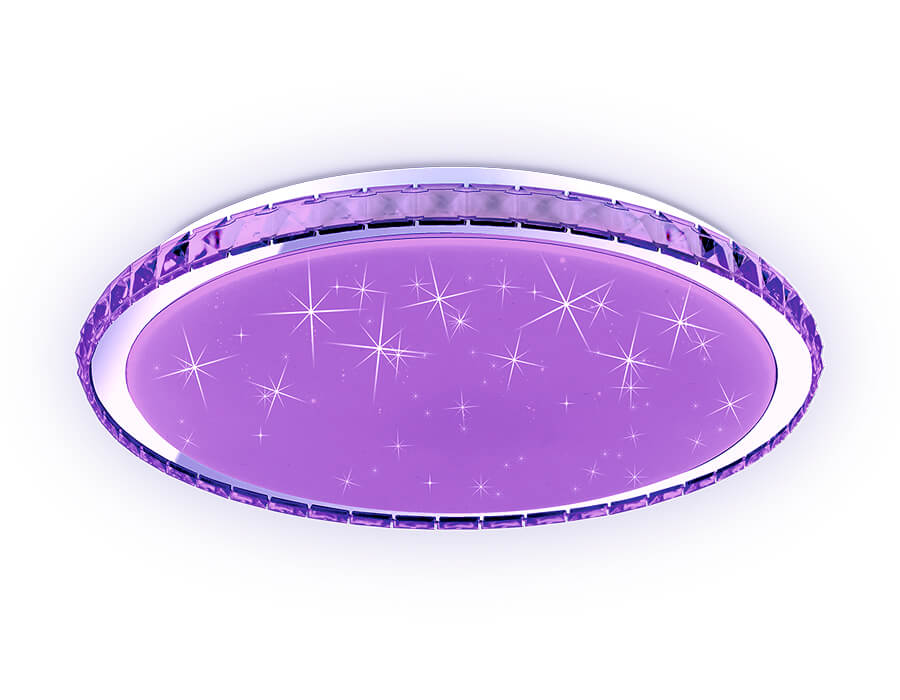потолочный светодиодный светильник ambrella light orbital dance ff501