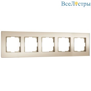 Рамка на 5 постов Werkel Senso W0053111 4690389214295 a069970