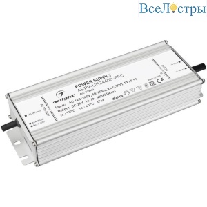 Блок питания Arlight ARPV-UH24400-PFC 24V 400W IP67 16,7A 023641