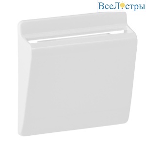 Лицевая панель Legrand Valena Life/Allure выключателя карточного белая 755160