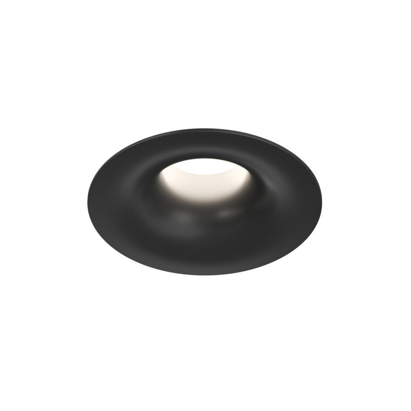 встраиваемый светильник denkirs shine glow dk2430-bk