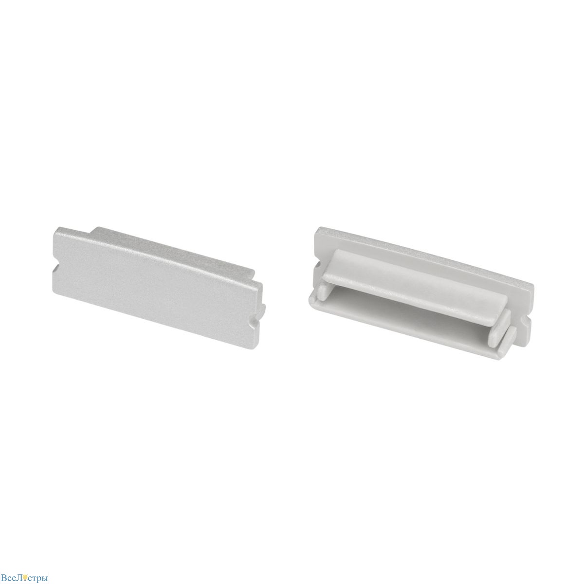 заглушка arlight line-3010 silver глухая (пластик) 061546