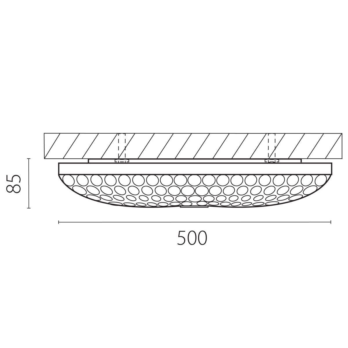 настенно-потолочный светильник lightstar arco iii 225540