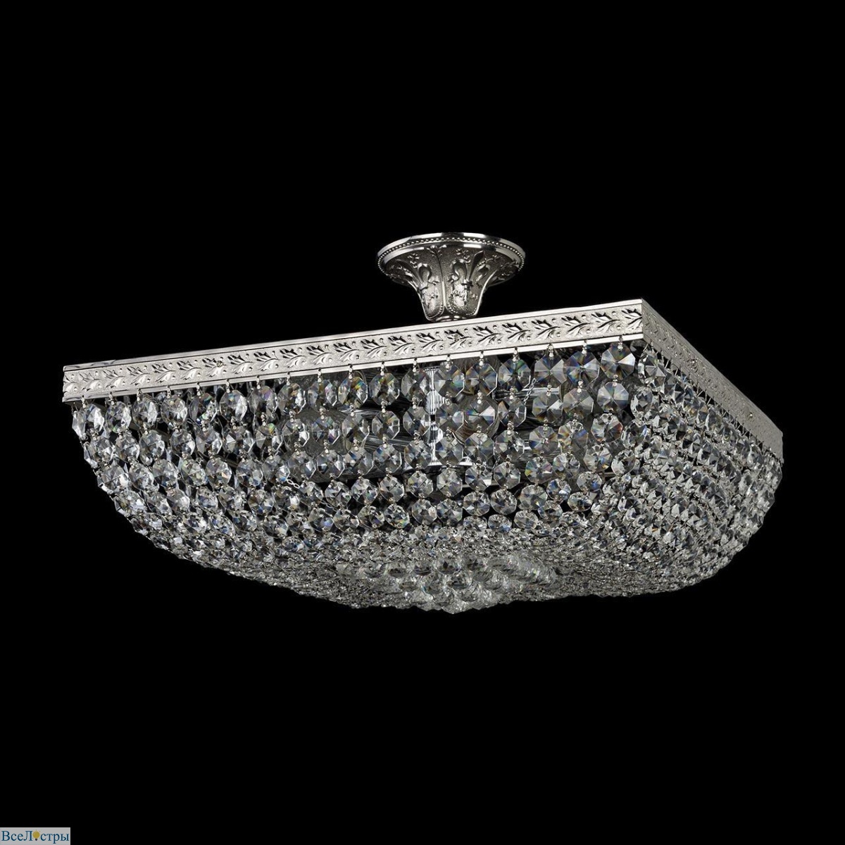 потолочная люстра bohemia ivele 19282/45iv ni