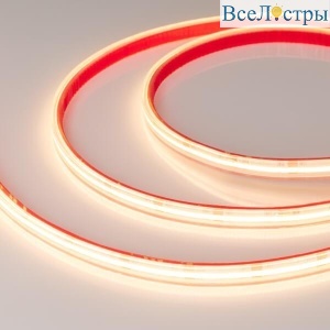 Светодиодная влагозащищенная лента Arlight 11,5W/m 544LED/m CSP теплый белый 5M 031910(2)